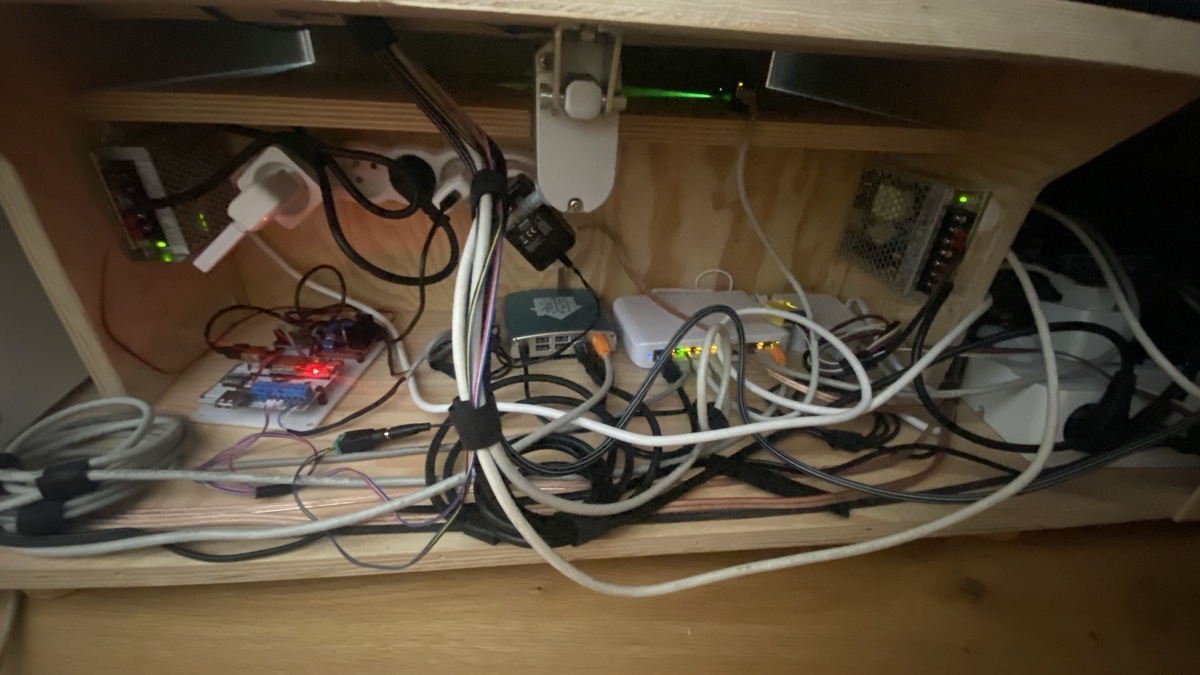 Electronic's installed